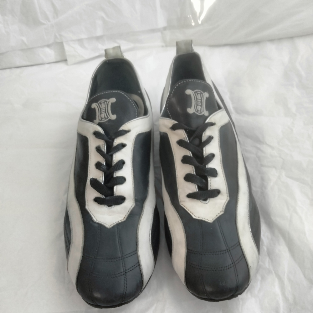 Celine boogie vtg Womens sneakers Shoes size 39.5 - Picture 13 of 16
